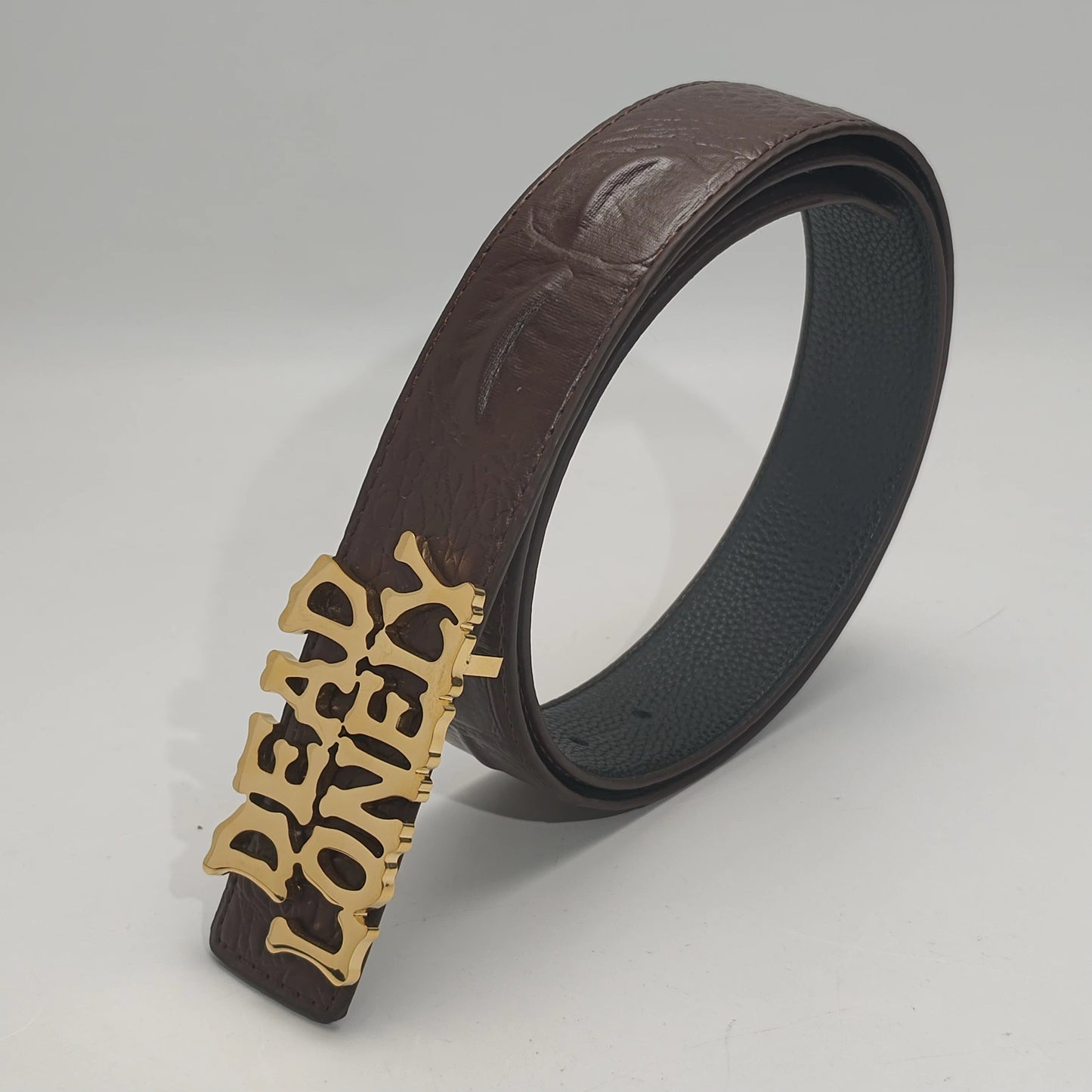 DEADLONELY Crocodile Belt (PLAIN)