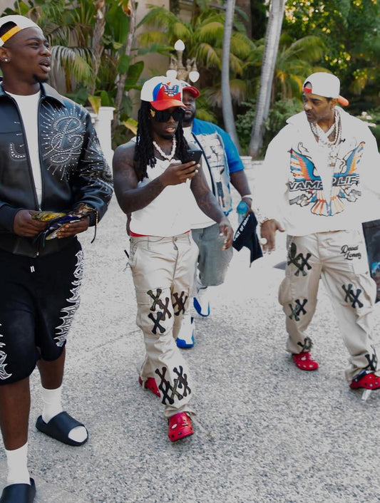 Kai Cenat Khaki Cargos