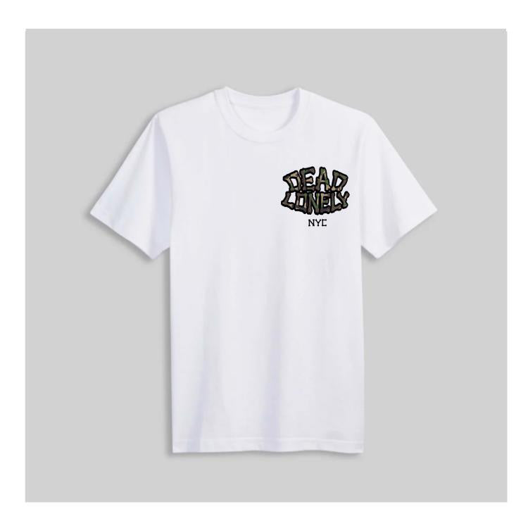 DEADLONELY Skull and Bones T-shirt