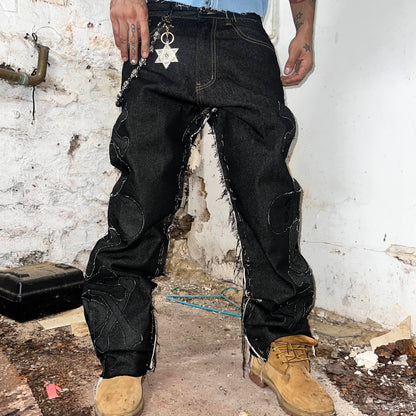 Black Out Baggy Pants