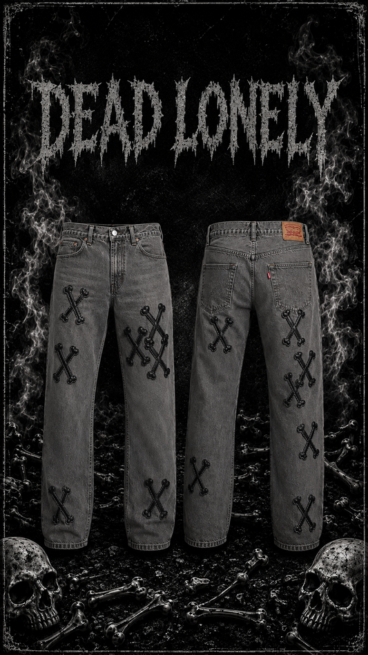 Iron Stone CrossBone Jeans