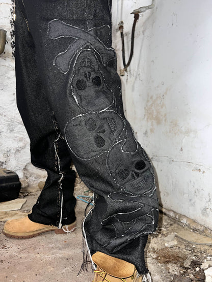 Black Out Baggy Pants