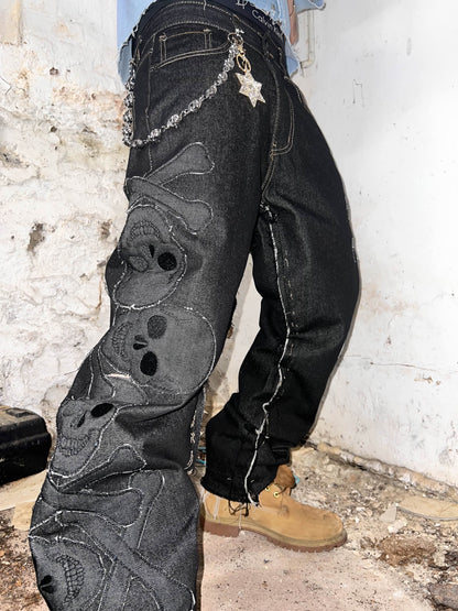 Black Out Baggy Pants