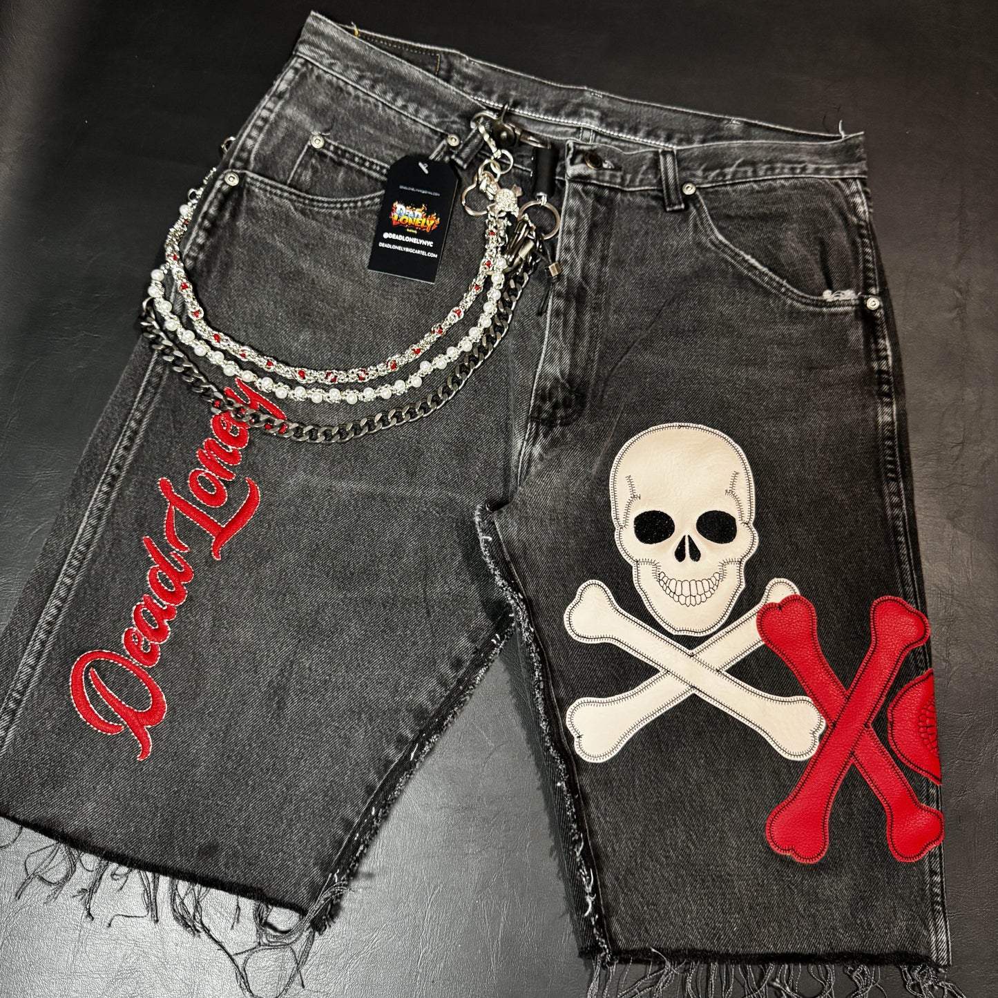 Deadlonely Skull & Bonez Jorts (Awake 5's Colorway)