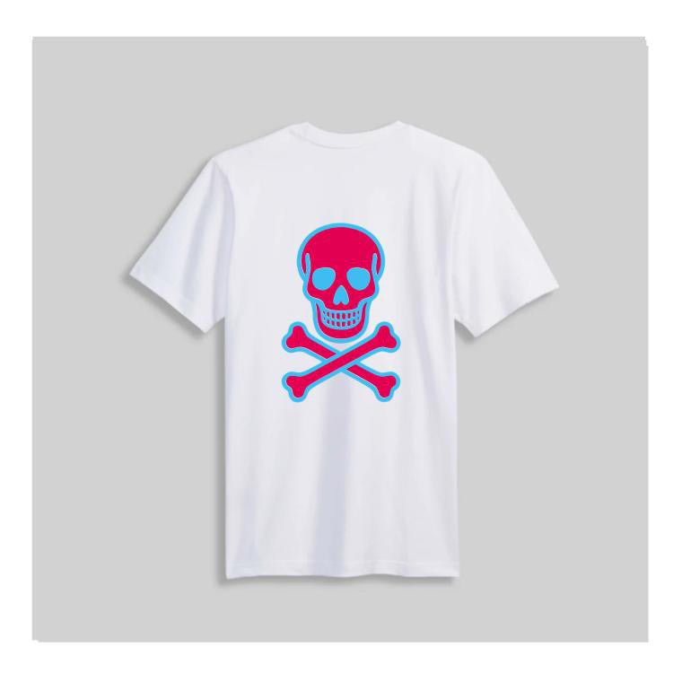DEADLONELY Skull and Bones T-shirt